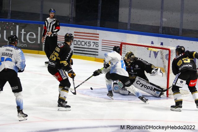 Photo hockey match Rouen - Gap  le 23/01/2022