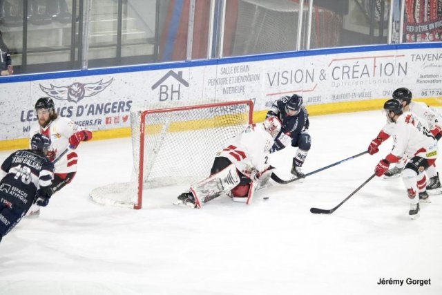 Photo hockey match Angers  - Briançon  le 28/01/2022