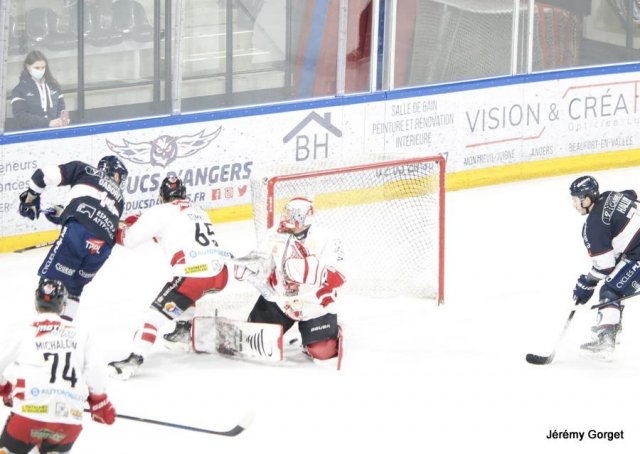 Photo hockey match Angers  - Briançon  le 28/01/2022