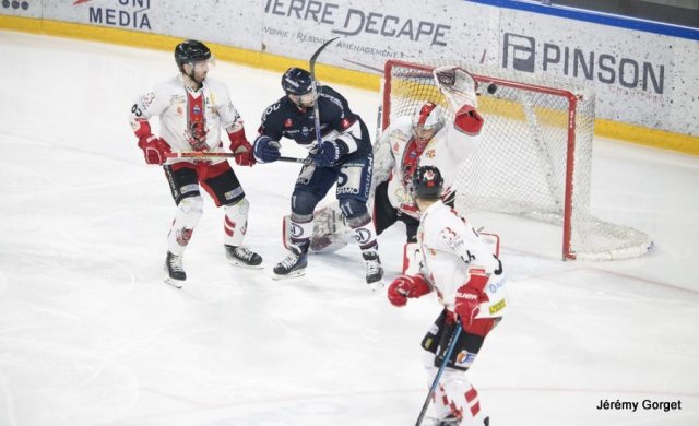 Photo hockey match Angers  - Briançon  le 28/01/2022