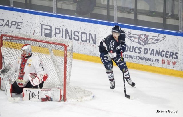 Photo hockey match Angers  - Briançon  le 28/01/2022