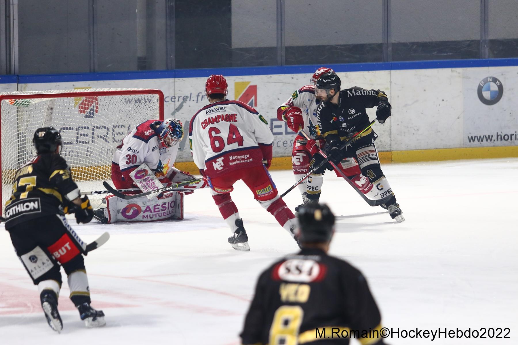 Rouen 4 - 3 Grenoble 