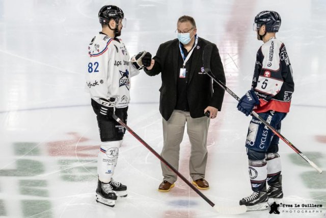 Photo hockey match Gap  - Angers  le 30/01/2022