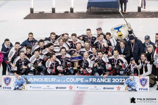 Photo hockey match Gap  - Angers  le 30/01/2022