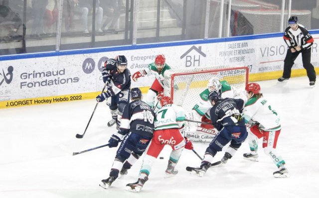 Photo hockey match Angers  - Anglet le 01/02/2022