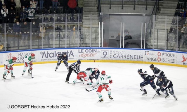 Photo hockey match Angers  - Anglet le 01/02/2022