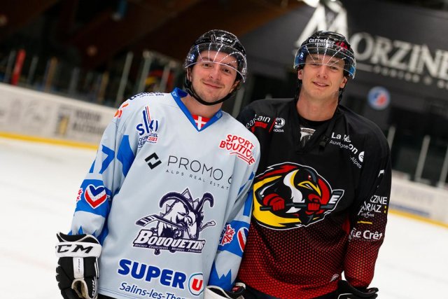 Photo hockey match Morzine-Avoriaz - Courchevel-Méribel-Pralognan le 05/02/2022