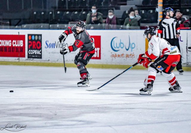 Photo hockey match Bordeaux - Briançon  le 09/02/2022