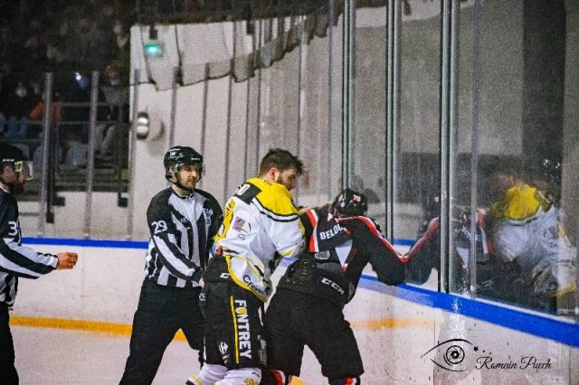 Photo hockey match Toulouse-Blagnac - Roanne le 05/02/2022