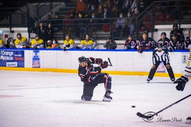 Photo hockey match Toulouse-Blagnac - Roanne le 05/02/2022