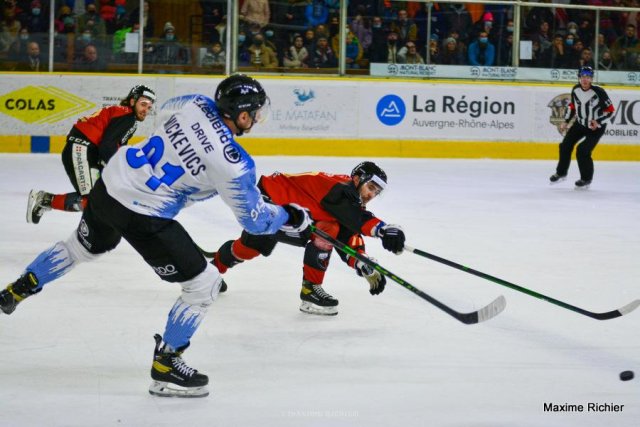Photo hockey match Chamonix  - Gap  le 08/02/2022