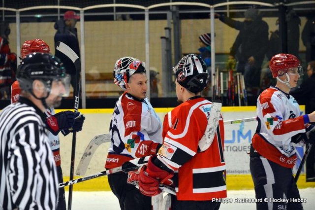 Photo hockey match Dijon  - Lyon le 12/02/2022
