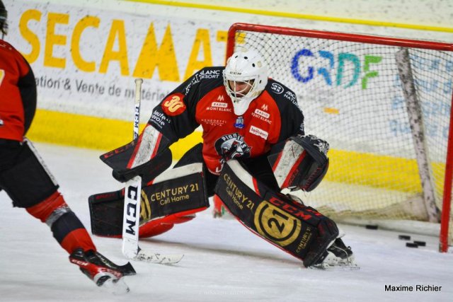 Photo hockey match Chamonix  - Nice le 15/02/2022