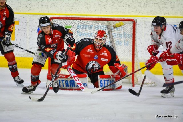 Photo hockey match Chamonix  - Nice le 15/02/2022