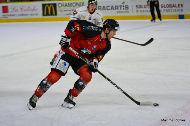 Photo hockey match Chamonix  - Nice le 15/02/2022
