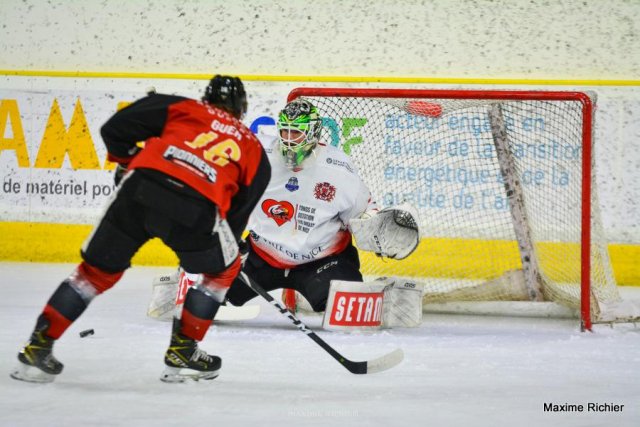 Photo hockey match Chamonix  - Nice le 15/02/2022