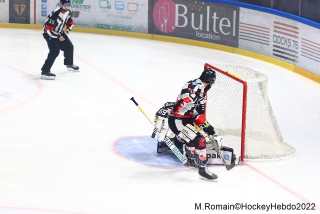 Photo hockey match Rouen - Amiens  le 16/02/2022