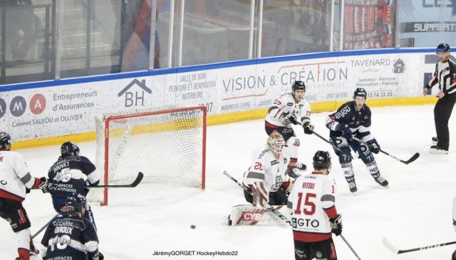 Photo hockey match Angers  - Bordeaux le 16/02/2022