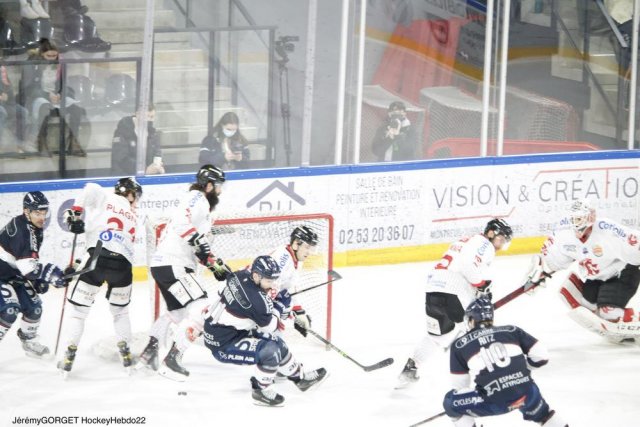 Photo hockey match Angers  - Amiens  le 18/02/2022