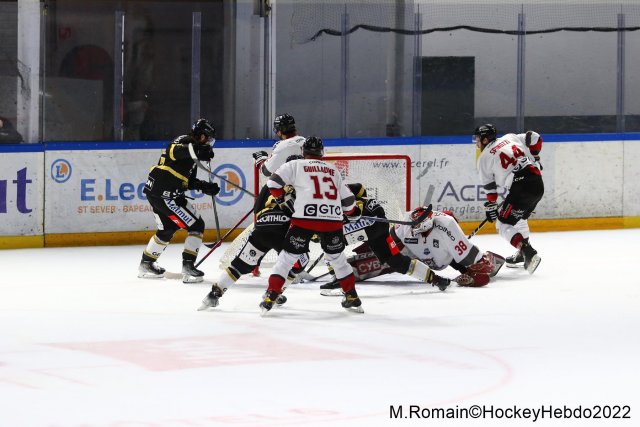 Photo hockey match Rouen - Bordeaux le 18/02/2022