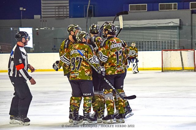 Photo hockey match Nantes - Marseille le 19/02/2022