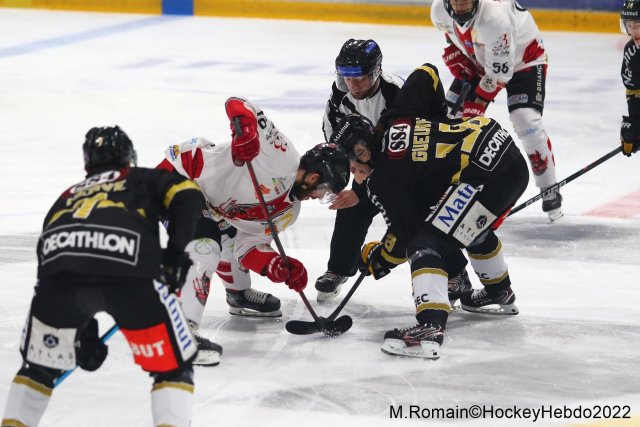 Photo hockey match Rouen - Briançon  le 22/02/2022