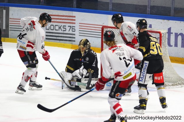 Photo hockey match Rouen - Briançon  le 22/02/2022