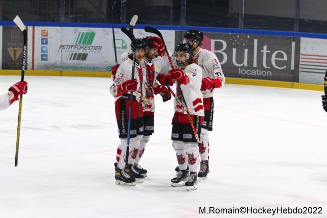 Photo hockey match Rouen - Briançon  le 22/02/2022