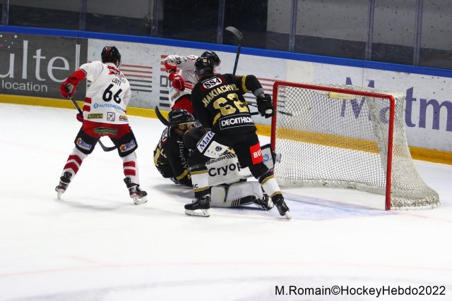 Photo hockey match Rouen - Briançon  le 22/02/2022