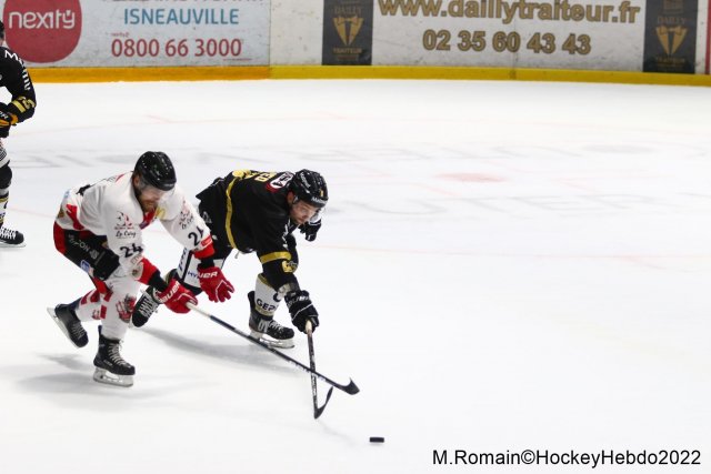Photo hockey match Rouen - Briançon  le 22/02/2022