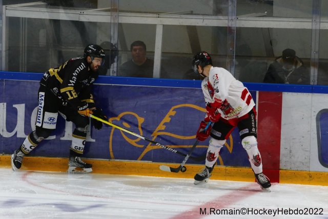 Photo hockey match Rouen - Briançon  le 22/02/2022
