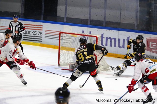 Photo hockey match Rouen - Briançon  le 22/02/2022