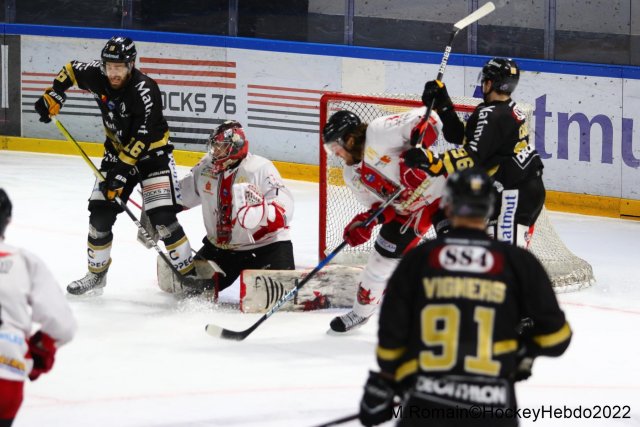 Photo hockey match Rouen - Briançon  le 22/02/2022