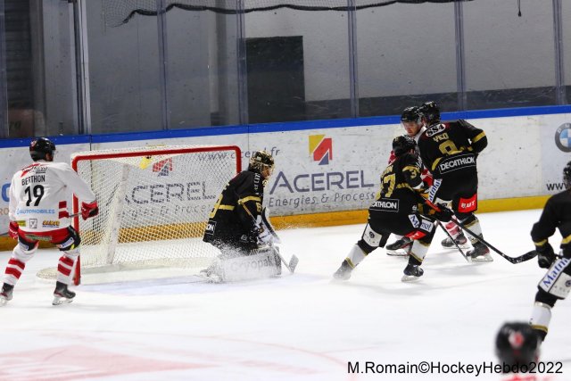 Photo hockey match Rouen - Briançon  le 22/02/2022