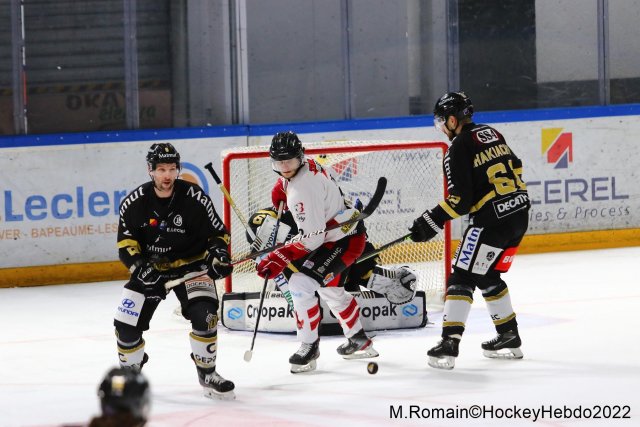 Photo hockey match Rouen - Briançon  le 22/02/2022