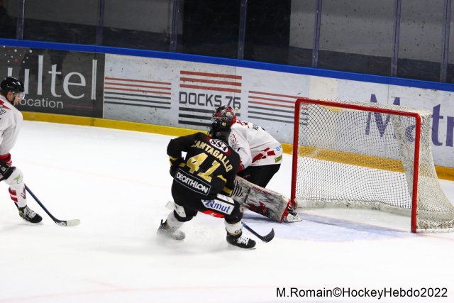 Photo hockey match Rouen - Briançon  le 22/02/2022