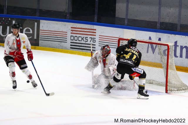 Photo hockey match Rouen - Briançon  le 22/02/2022
