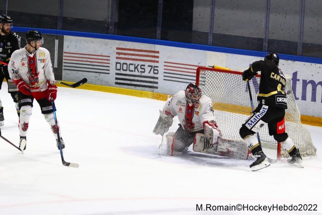 Photo hockey match Rouen - Briançon  le 22/02/2022