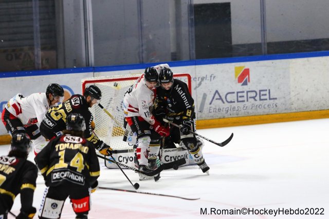 Photo hockey match Rouen - Briançon  le 22/02/2022