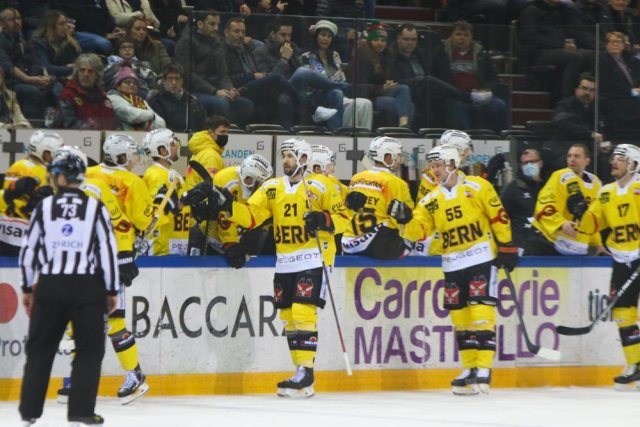 Photo hockey match Genève - Bern le 26/02/2022