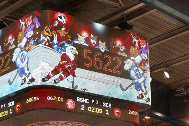 Photo hockey match Genève - Bern le 26/02/2022