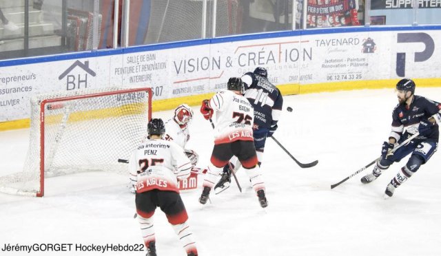 Photo hockey match Angers  - Nice le 26/02/2022