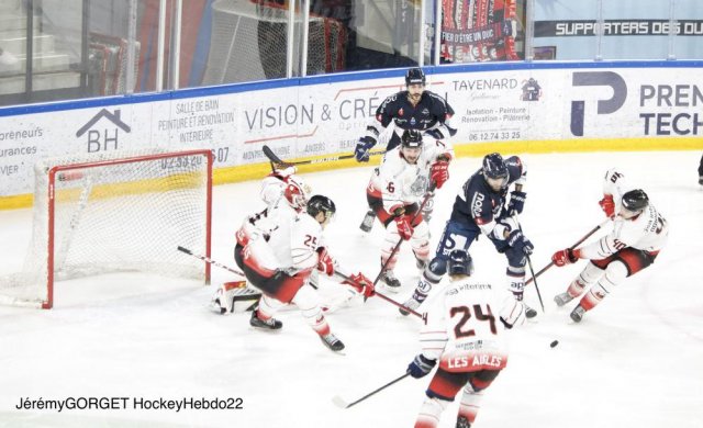 Photo hockey match Angers  - Nice le 26/02/2022