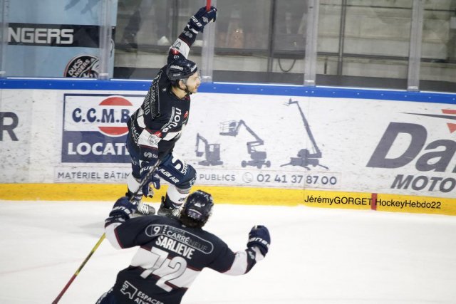 Photo hockey match Angers  - Gap  le 27/02/2022