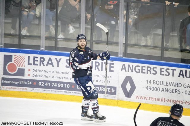Photo hockey match Angers  - Gap  le 27/02/2022