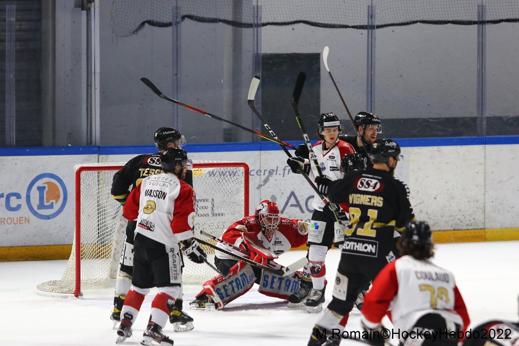 Rouen 6 - 4 Chamonix 