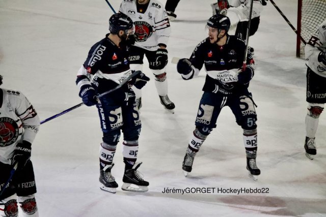 Photo hockey match Angers  - Mulhouse le 01/03/2022