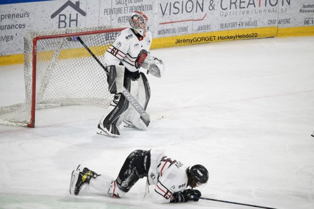 Photo hockey match Angers  - Mulhouse le 01/03/2022