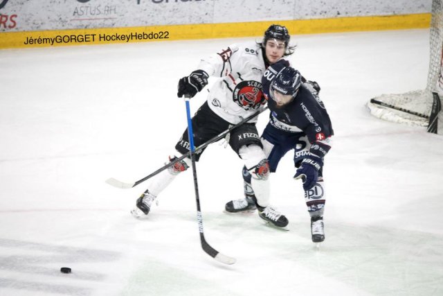 Photo hockey match Angers  - Mulhouse le 01/03/2022