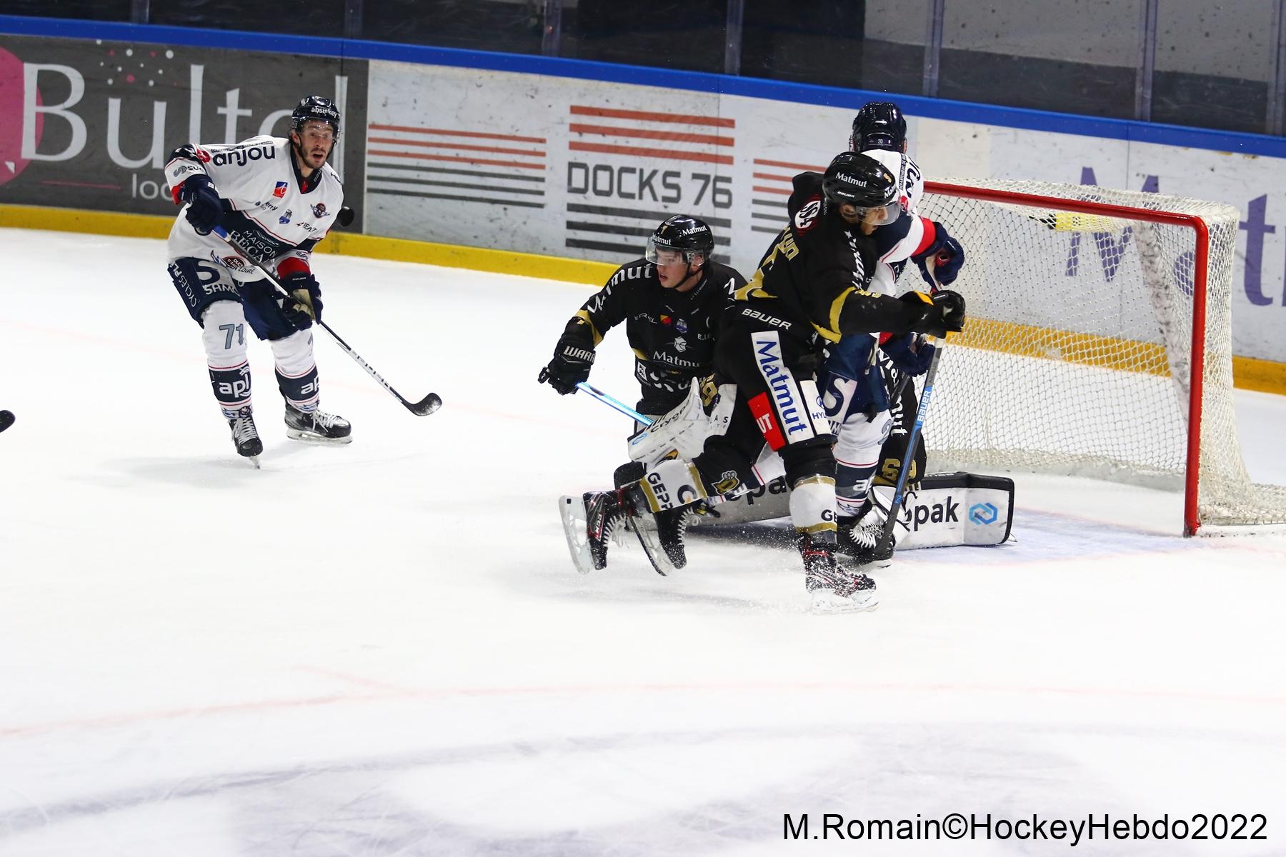 Rouen 2 - 4 Angers 
